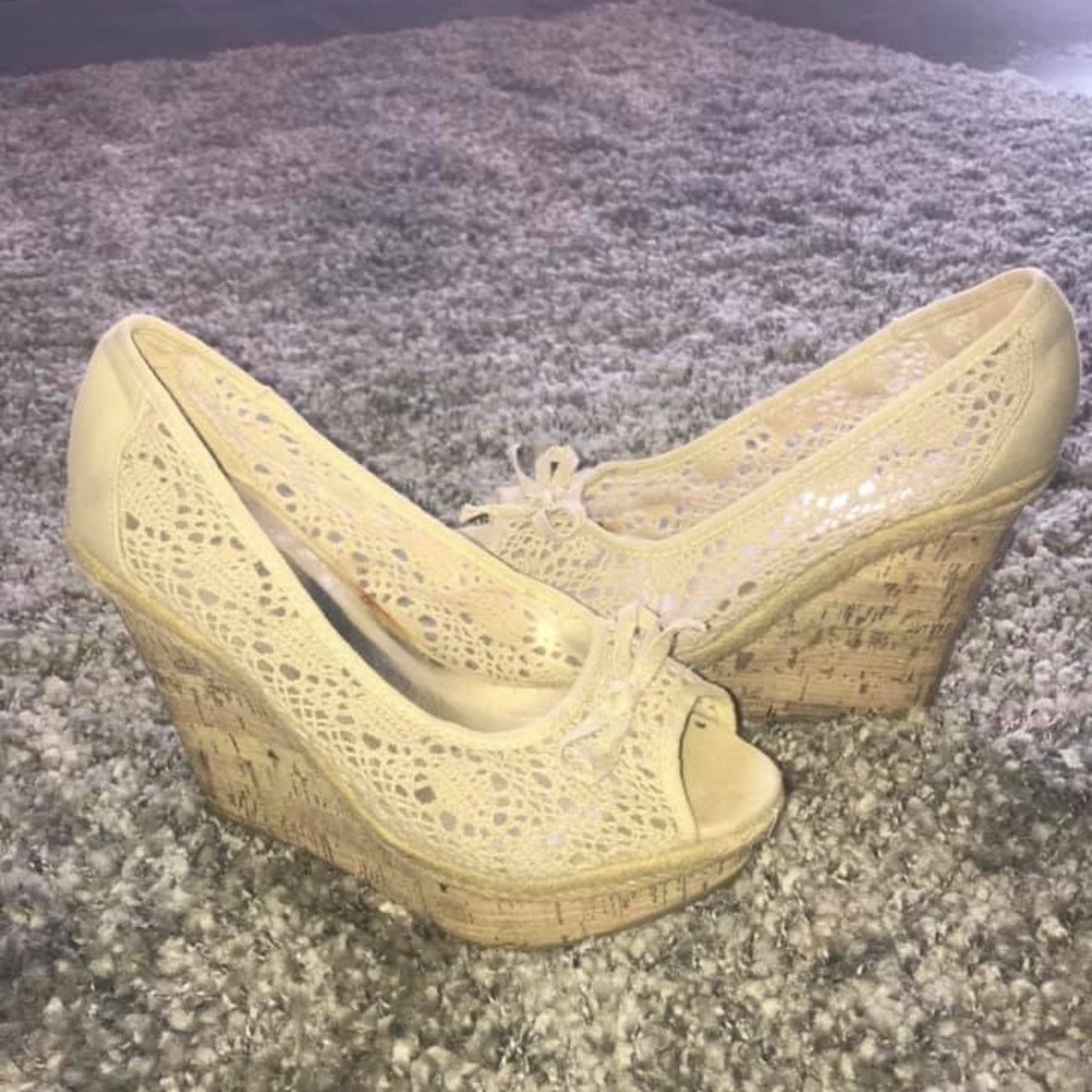 Lace Wedges